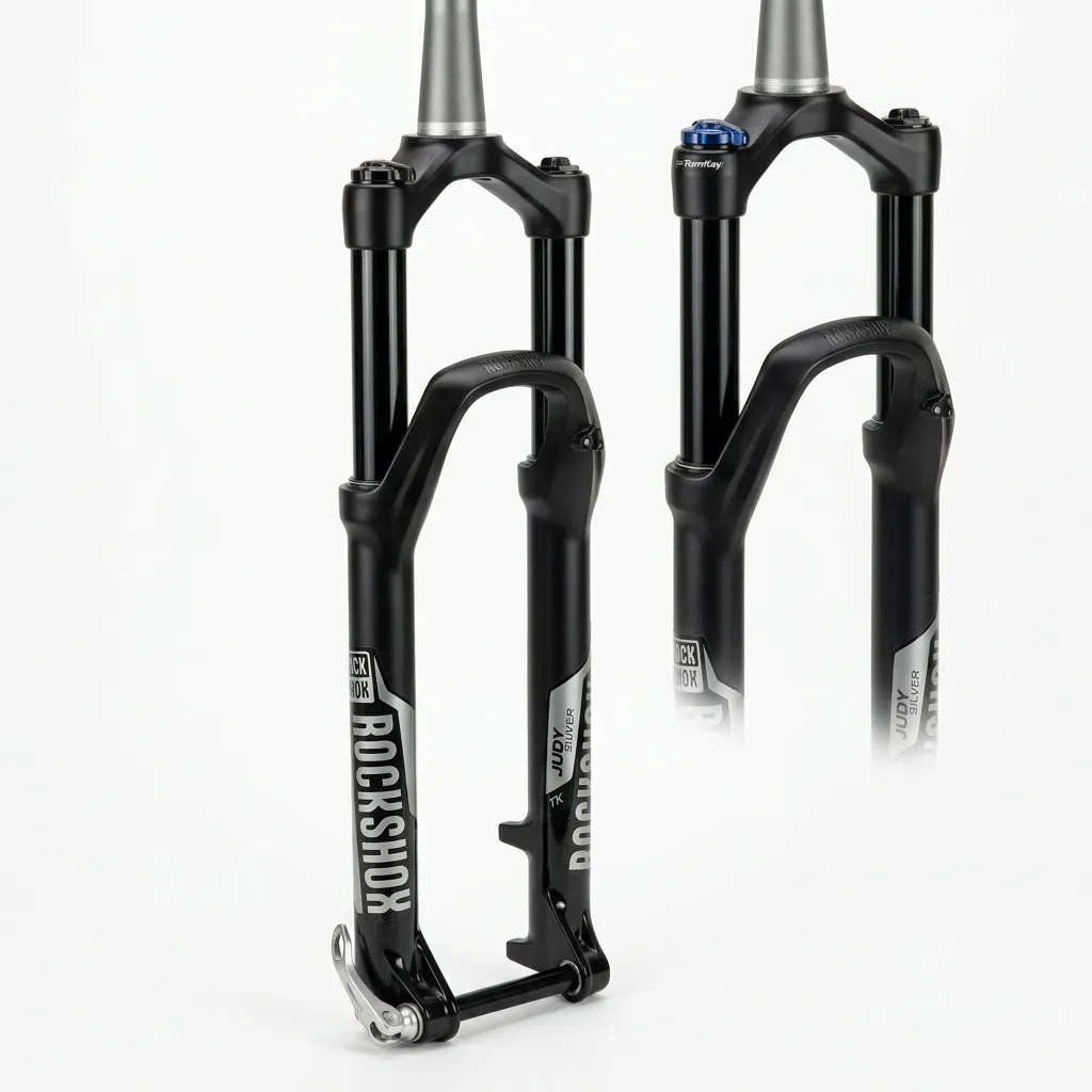 Garfo Suspensão Aro 29 Rockshox Judy Silver Tk